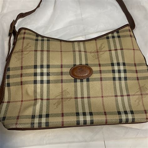 vintage Burberry shoulder bags